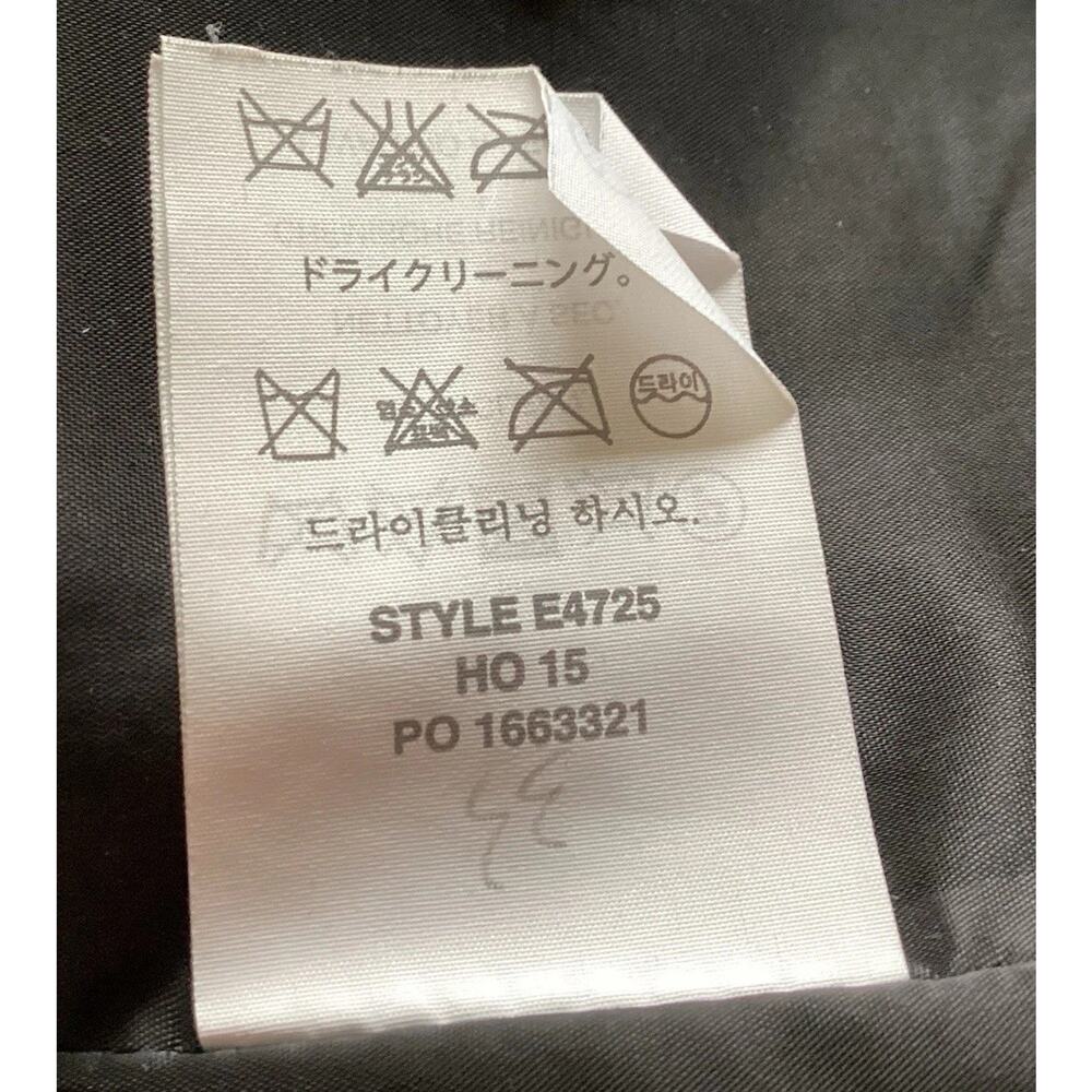 J.Crew Tweed Cropped Moto Jacket, Size 8, Black, White Neon Red, Fall Preppy - Picture 12 of 13